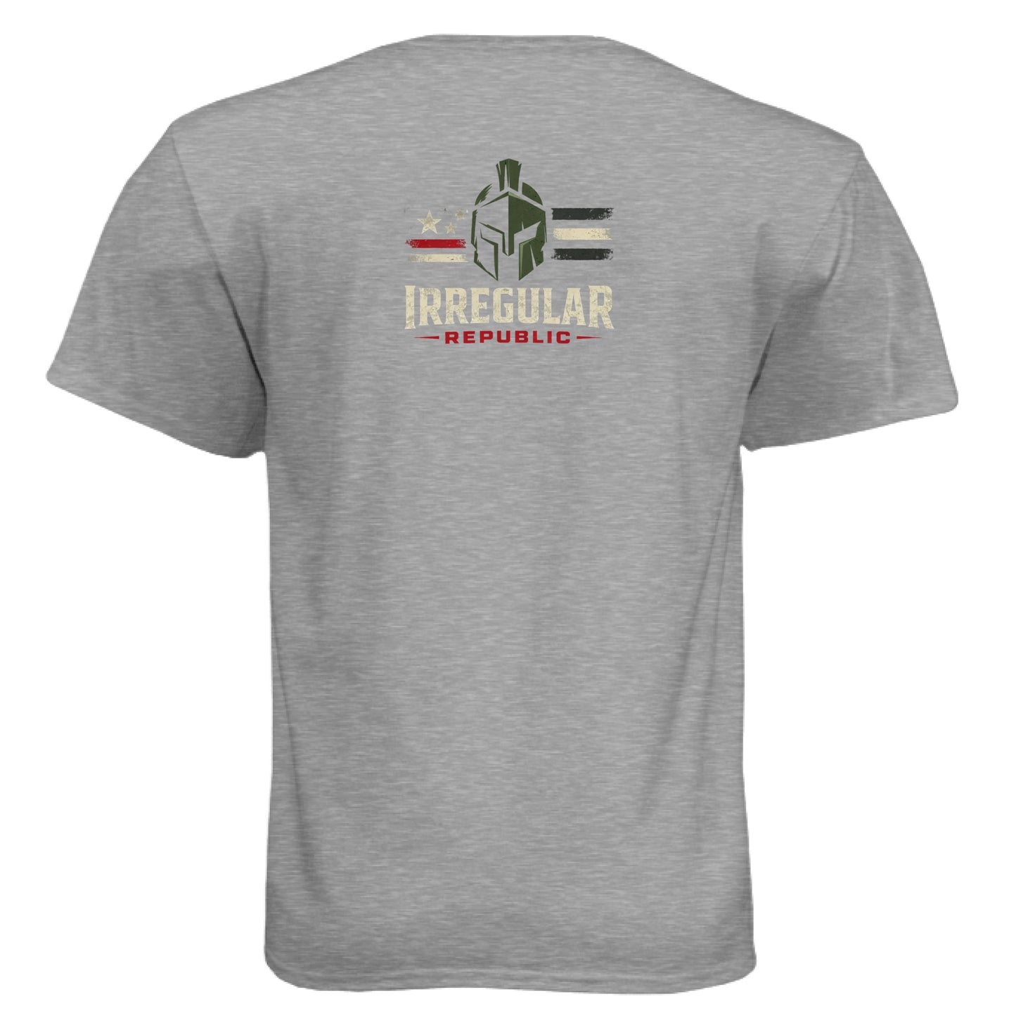 Dark Heather Grey (60/40) - BACK